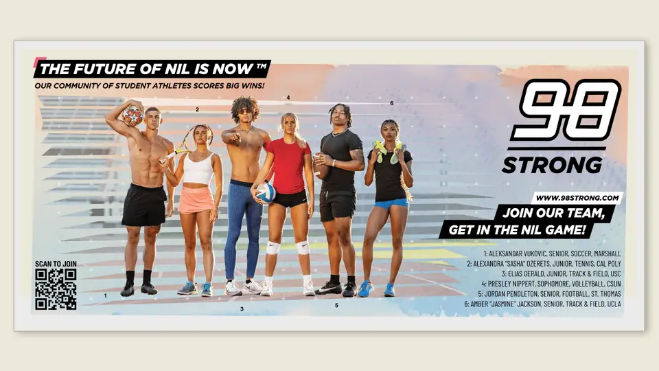 Strong98 website and athlete photography