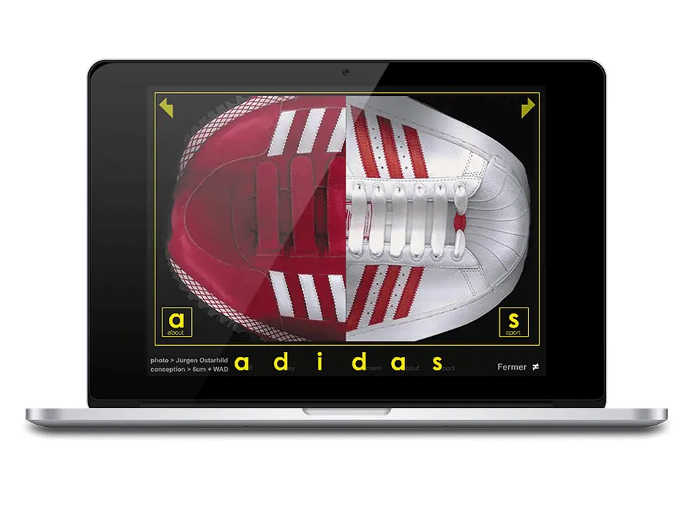Adidas digital ad for Wadmag, image 3 of 3