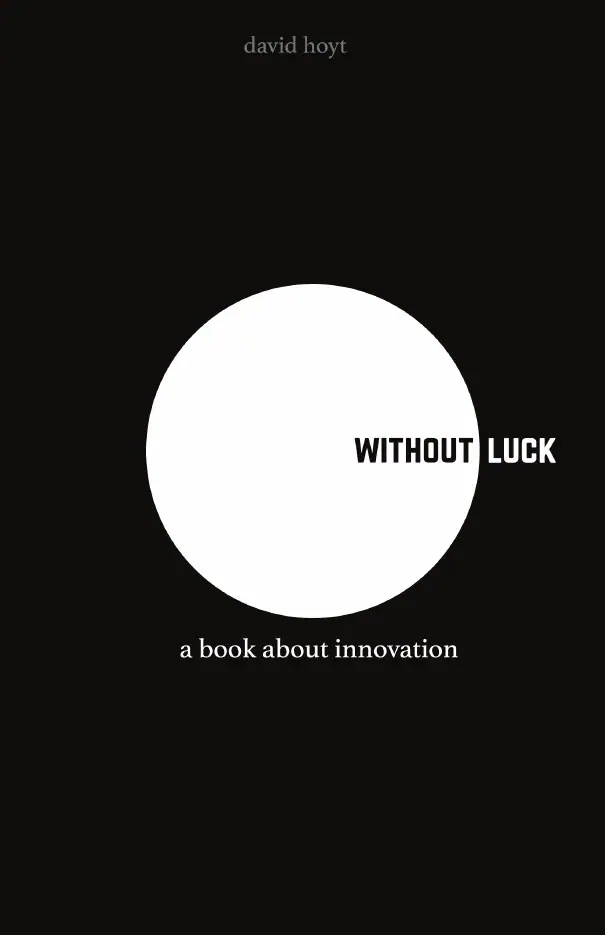Without Luck cover option with a white circle