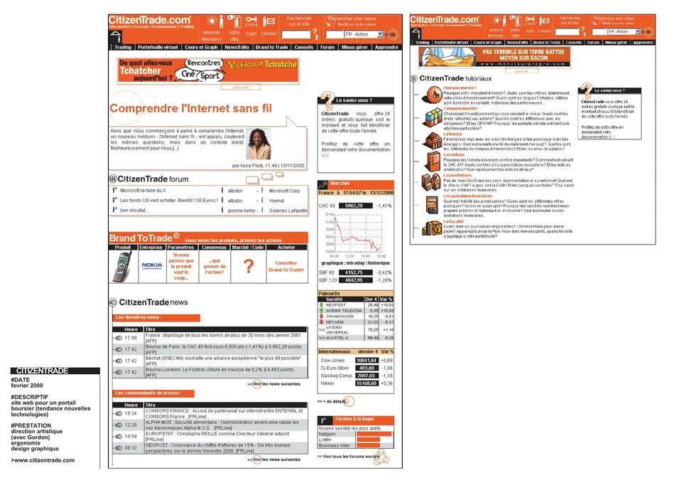 Citizen Trade web pages