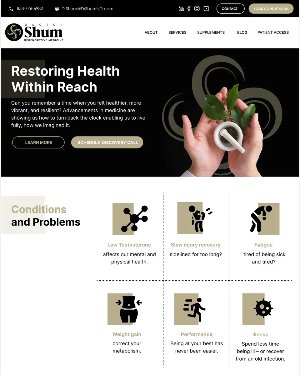 Dr Shum home page