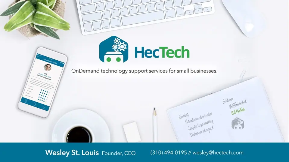 HecTech pitch deck slide