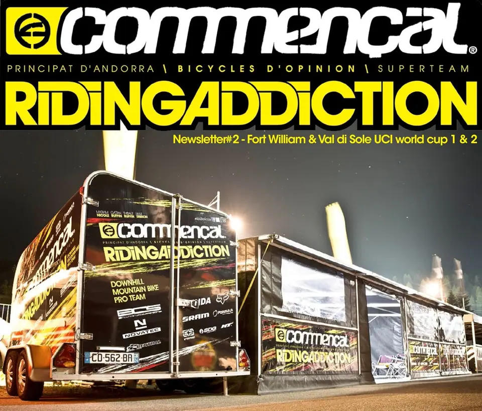 Riding Addiction newsletter