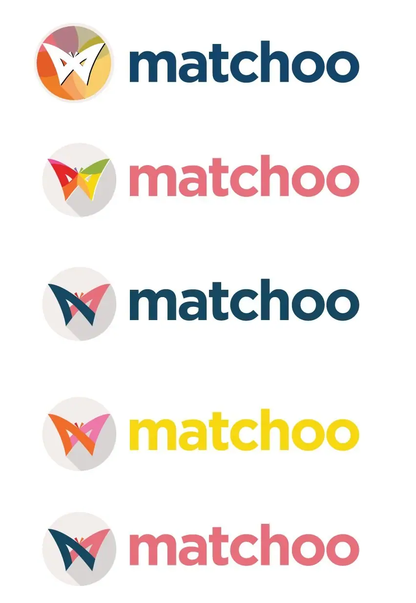 Matchoo logo explorations