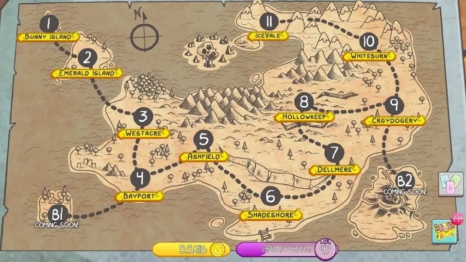 Stackmaps treasure map