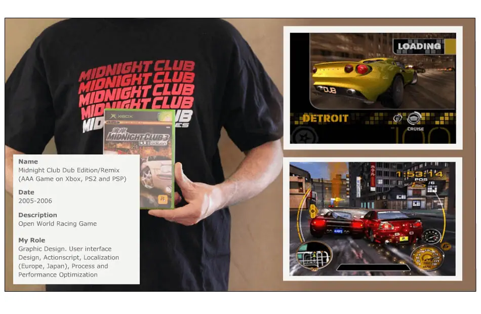 Midnight Club 3: DUB Edition UI, image 1 of 2