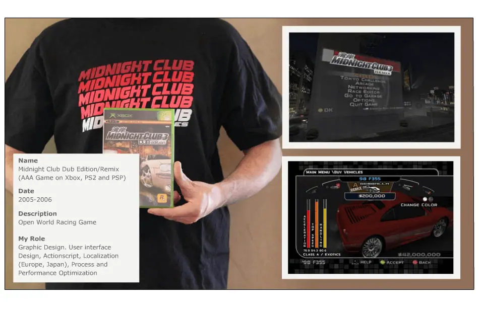 Midnight Club 3: DUB Edition UI, image 2 of 2