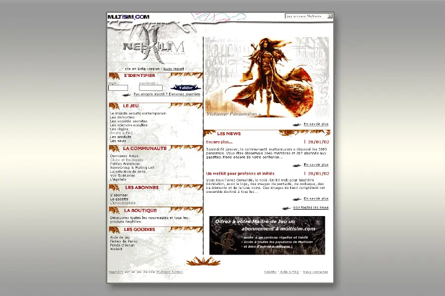 Multisim franchise website, image 2 of 3