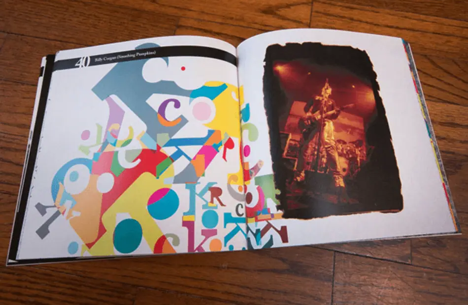 Rock photo book spread, image 5 of 7