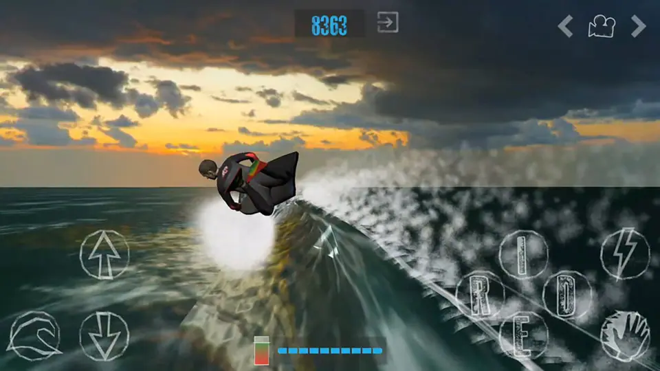 You Riding surf simulator game, image 6 of 9